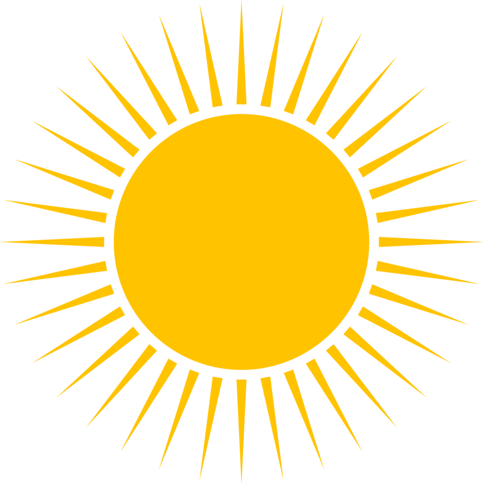 sun-icon-set-clipart-design-illustration-free-png